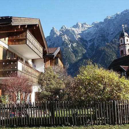 Ferienwohnung Am Zierhutbach Kranzberg Mittenwald Exterior foto